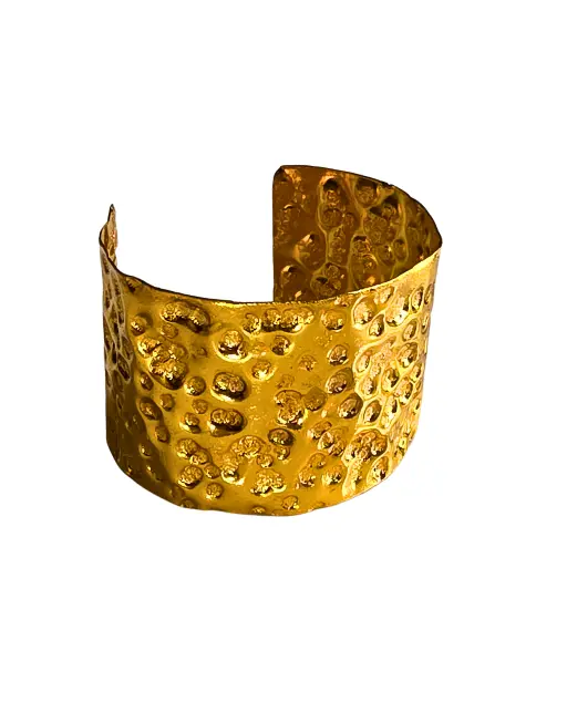 brazalete dorado frente