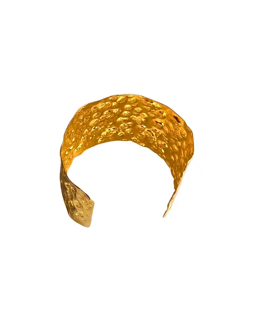6 (6) Brazalete dorado arriba